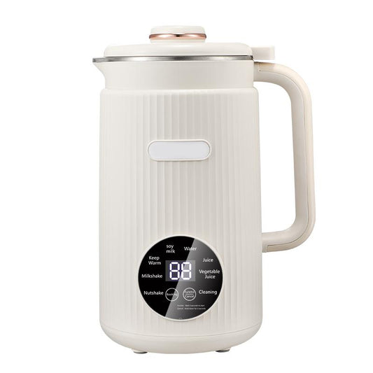 9-In-1 Smart Soy Milk Maker Machine with 40Oz Capacity - No Grind/Filter Needed, Direct Bean-To-Milk, Ultra-Quiet, 12H Timer, Stainless Steel, Auto-Clean & Non-Toxic Design, Mothers' Day Gift Soy Milk Maker Cashew Milk