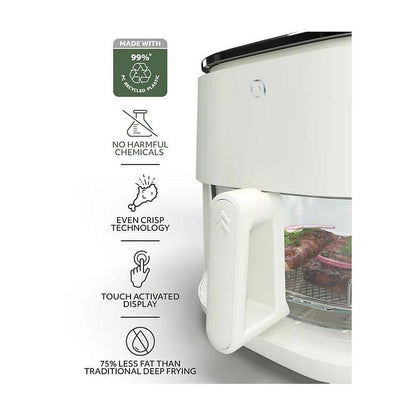 Willow 5-Qt Digital Glass Air Fryer W/ Touch-Screen